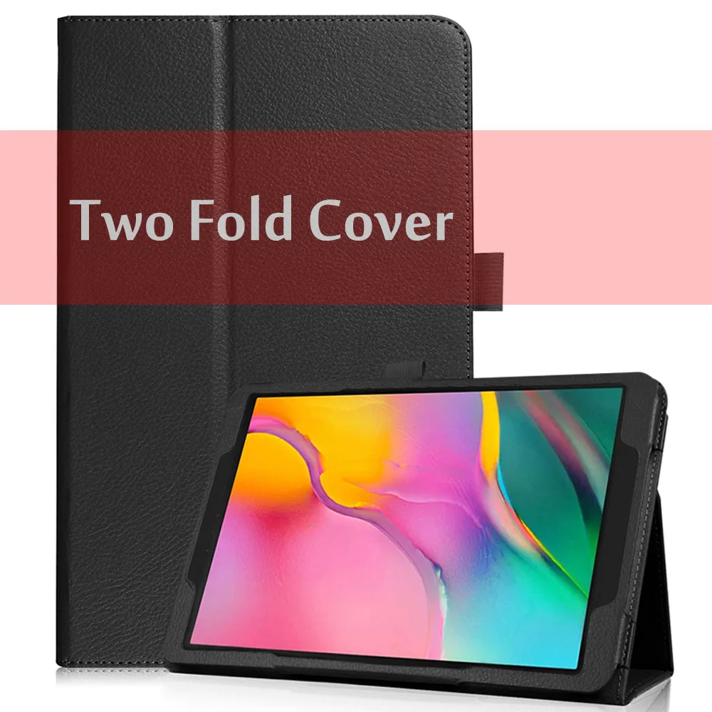 Fold Black Вращающийся на 360 из искусственной кожи чехол для samsung Galaxy Tab A 8,0 T290 T295 T297 чехол Tab A 8,0 SM-T290 SM-T295 чехол - Цвет: Fold Black