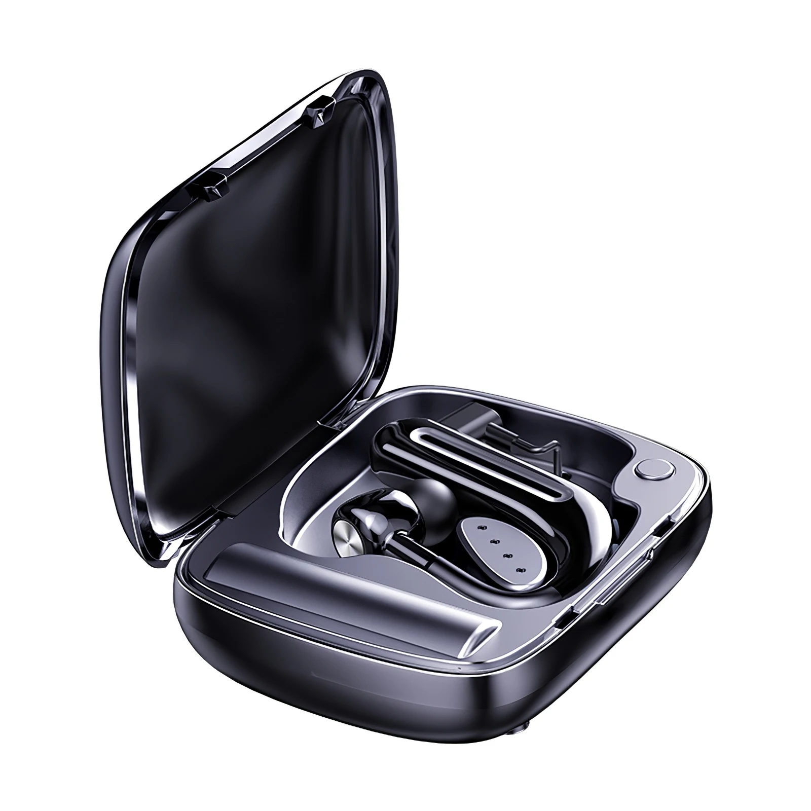 

Bluetooth наушники Handsfree Беспроводной гарнитура Бизнес гарнитура диск вызова спортивные наушники Шум снижение универсальный для телефона