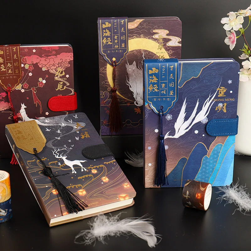 

A5 Notebook Chinese Style Creative Hardcover Diary Book Weekly PlannerJournal Gift Daily Work Notepad School Supplies Stationery