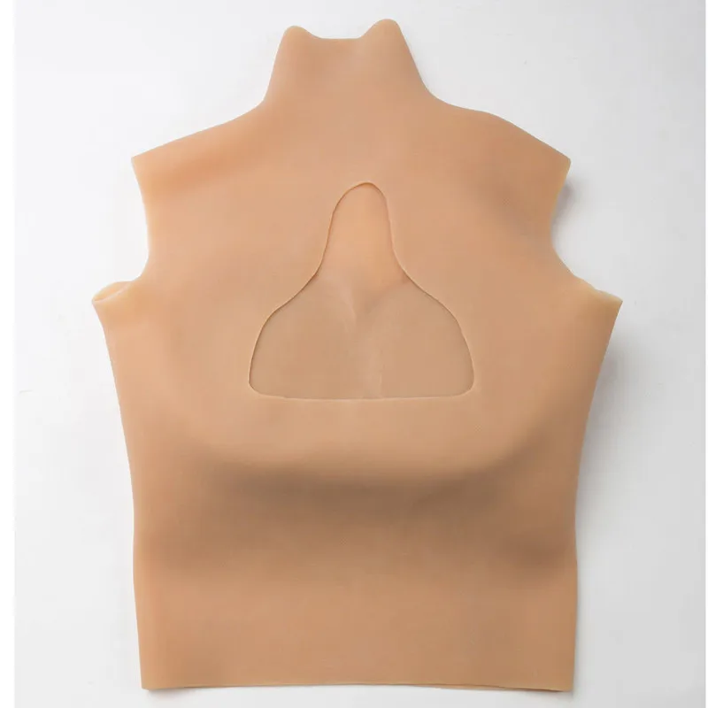 2900g Silicone Boobs Tight Suit Breast Forms CD Drag Queen G Cup Strapless Push Up Bra Transvestite Crossdresser Mastectomy Bra