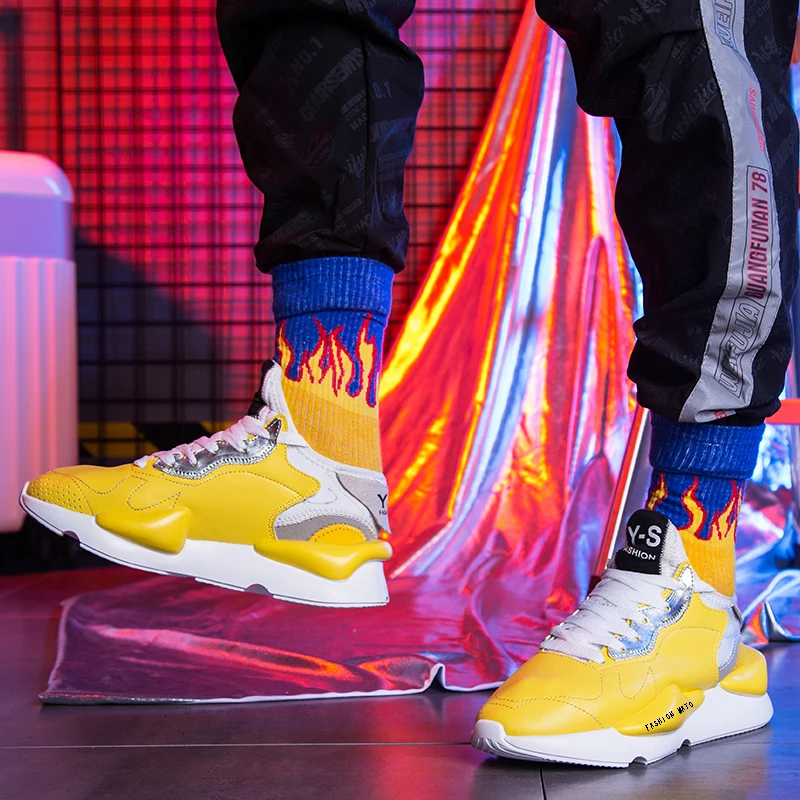 Кроссовки Kaiwa сетчатые унисекс для мужчин и женщин массивная спортивная обувь