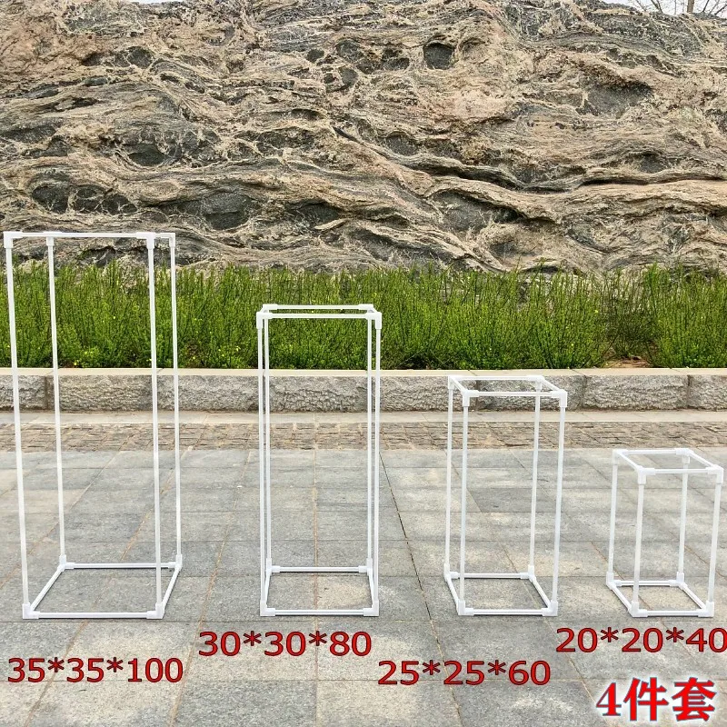 1 комплект металлическая рама для свадьбы декоративная подставка цветы полка