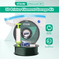 esun storage bag kit 3d printing silk pla petg tpu filament sealed vacuum keep dry avoid moisture for 3d printer spools