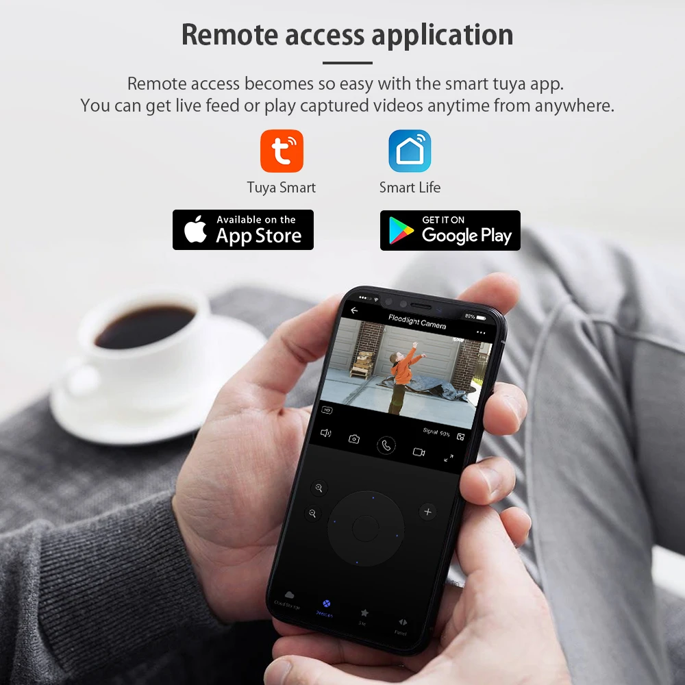 Умная Голосовая камера INQMEGA TUYA Alexa поддерживает домашнюю страницу Google проводная и