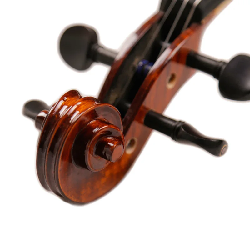 Ручная усовершенствованная скрипка масляный лак натуральный клен Еловая