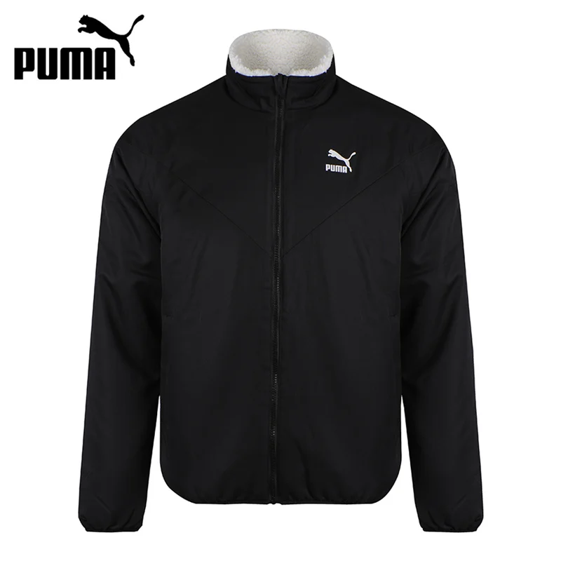 

Оригинальное новое поступление, Двусторонняя Куртка PUMA Sherpa, мужская куртка, спортивная одежда