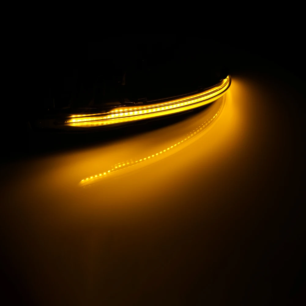 

2X LED Dynamic Turn Signal Light Side Mirror Blinker Sequential Indicator Lamp For Audi A6 C8 4K A7 4K8 A8 D5 2018 2019