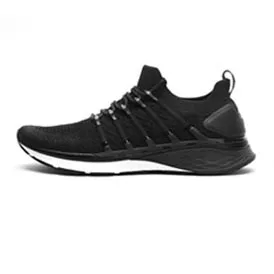 Черный Xiaomi Mijia Sneaker 3 Мужская обувь для бега 3D система блокировки рыбьей кости Вязание верхней части вамп амортизация PK Mijia 2 спортивная обувь - Цвет: Черный