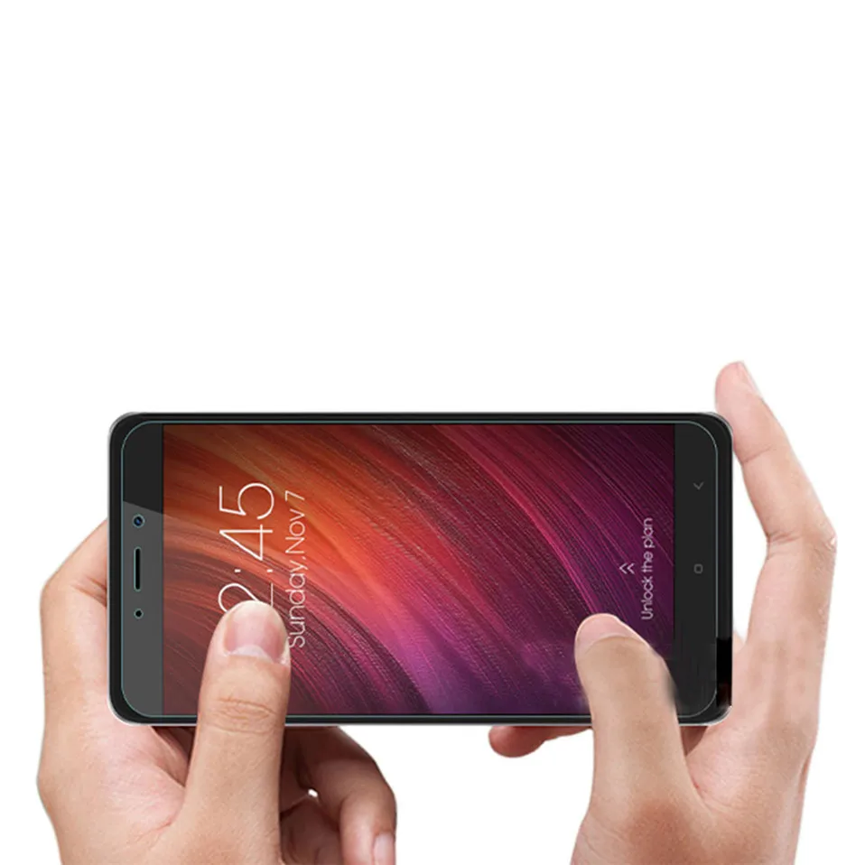 Закаленное защитное стекло 9H 2.5D для Xiaomi Redmi 4X 6pro 5pro 5A 6A 5X Защита экрана Note 4 5