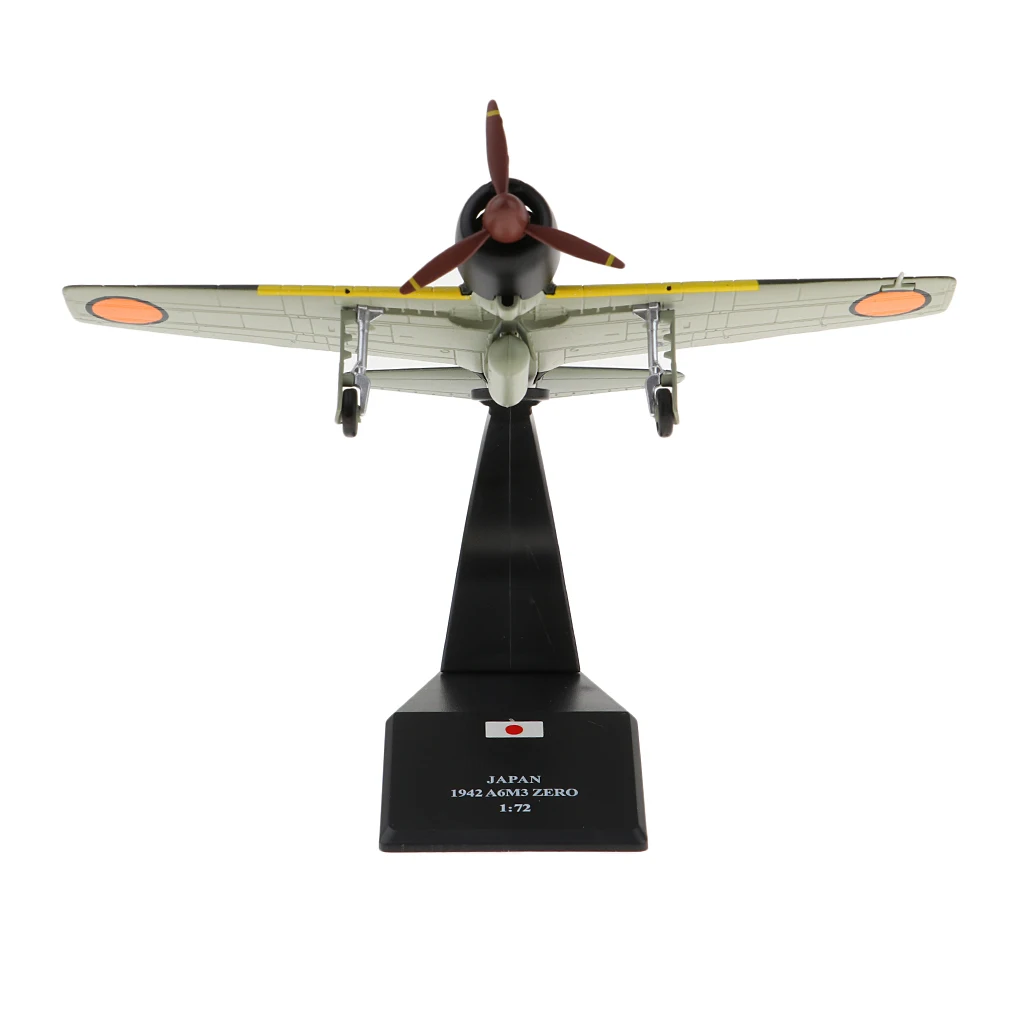 Японский Mitsubishi A6M3 Zero - 1940 1:72 Металлический Литой самолет включает в себя