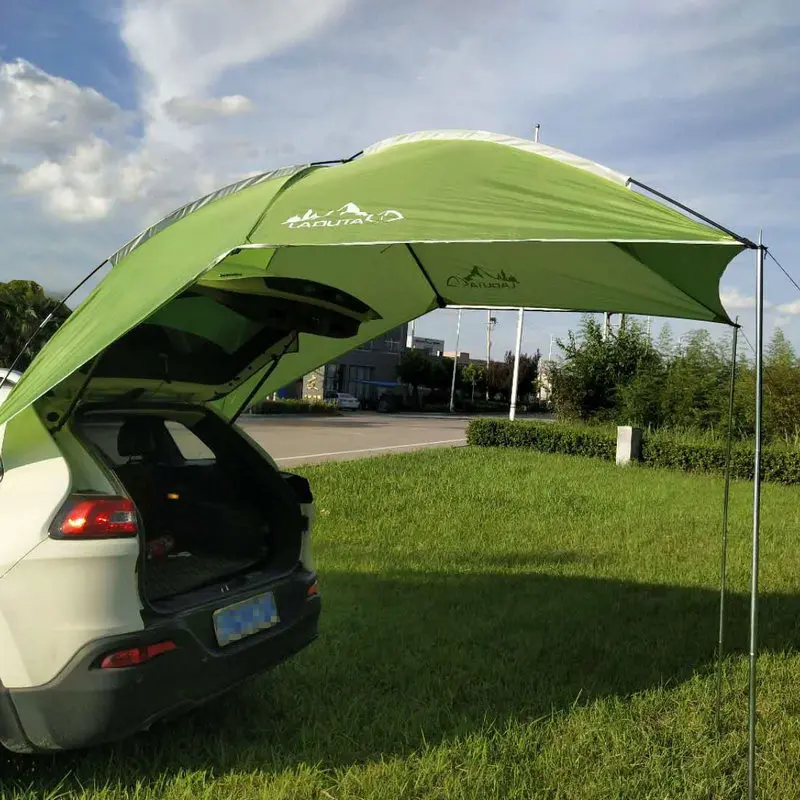 Outdoor Camping Portable 3-4 Person Rainproof Multifunctional Rear Tent Awning Pergola Gazebo Toldo Carpas Tenda Car Gazebo