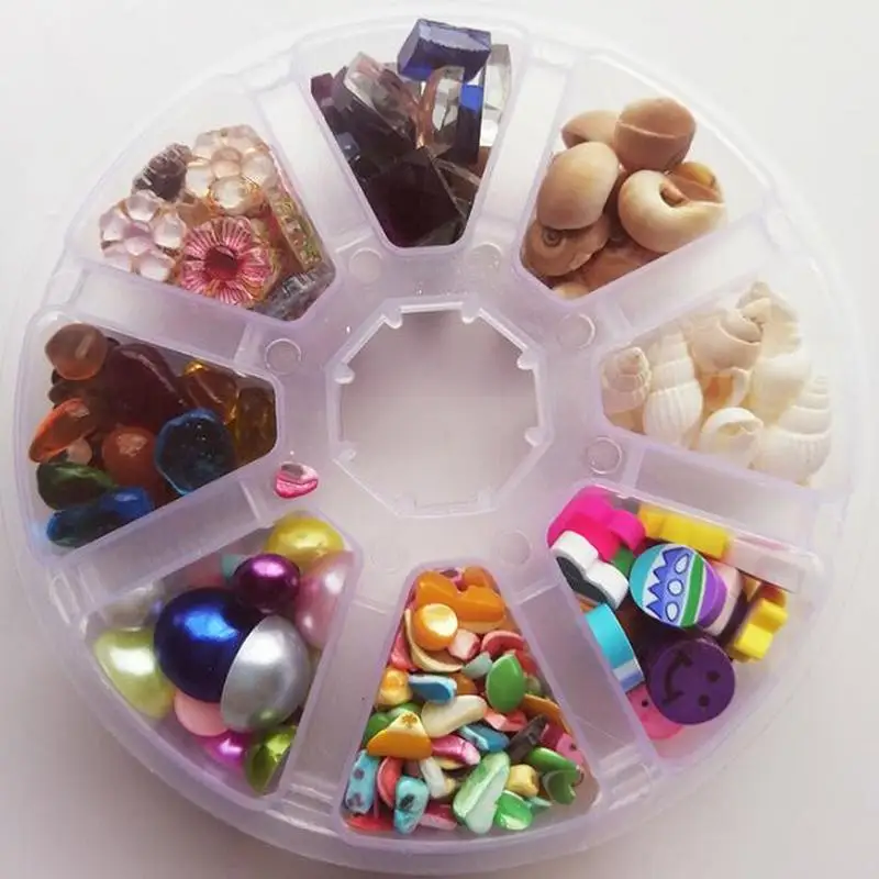 1 коробка разноцветное стекло/зеркало/фотоальбом для рукоделия сделай сам хобби