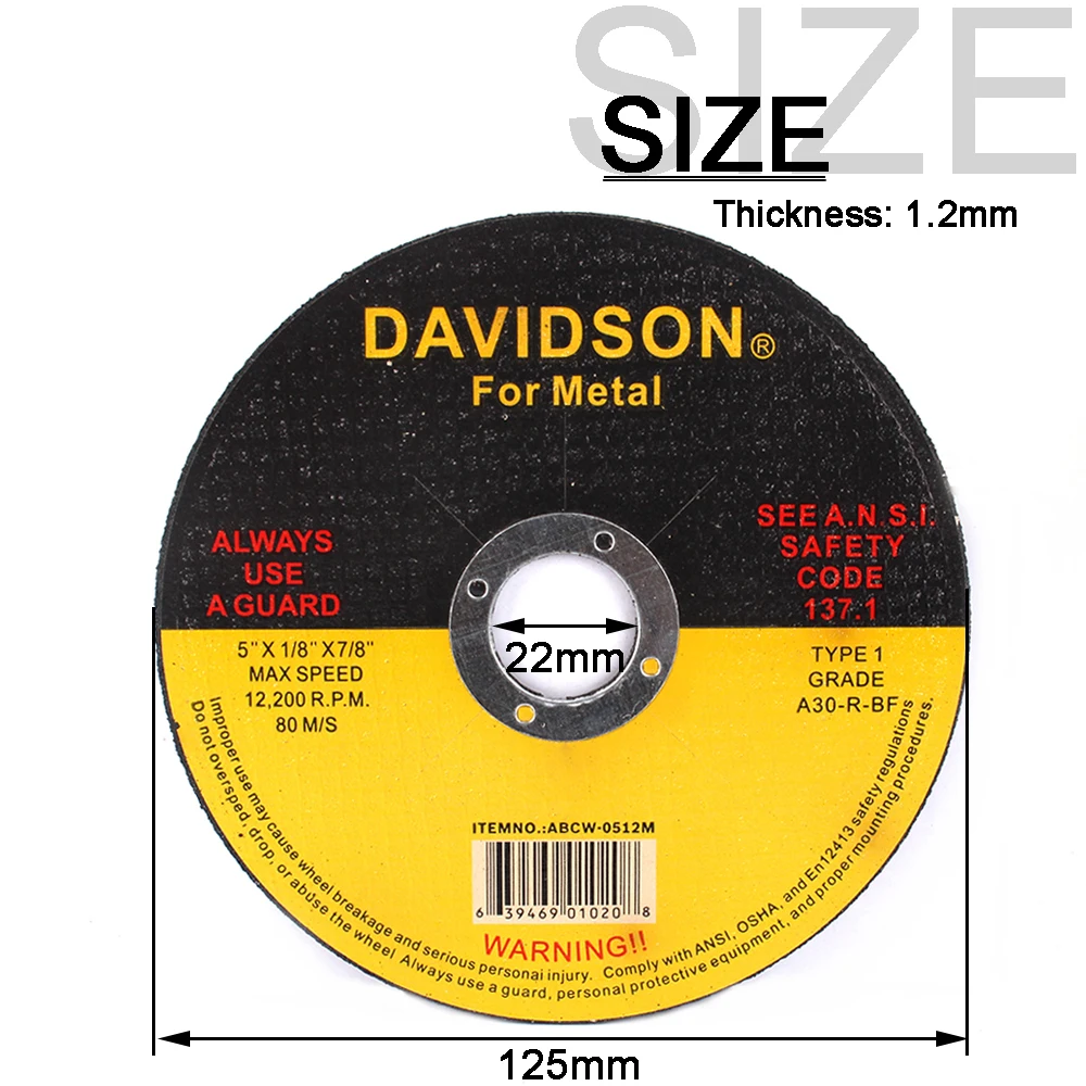 75 мм/115 мм/125 мм круговой полимерный шлифовальный круг пильные диски режущий диск