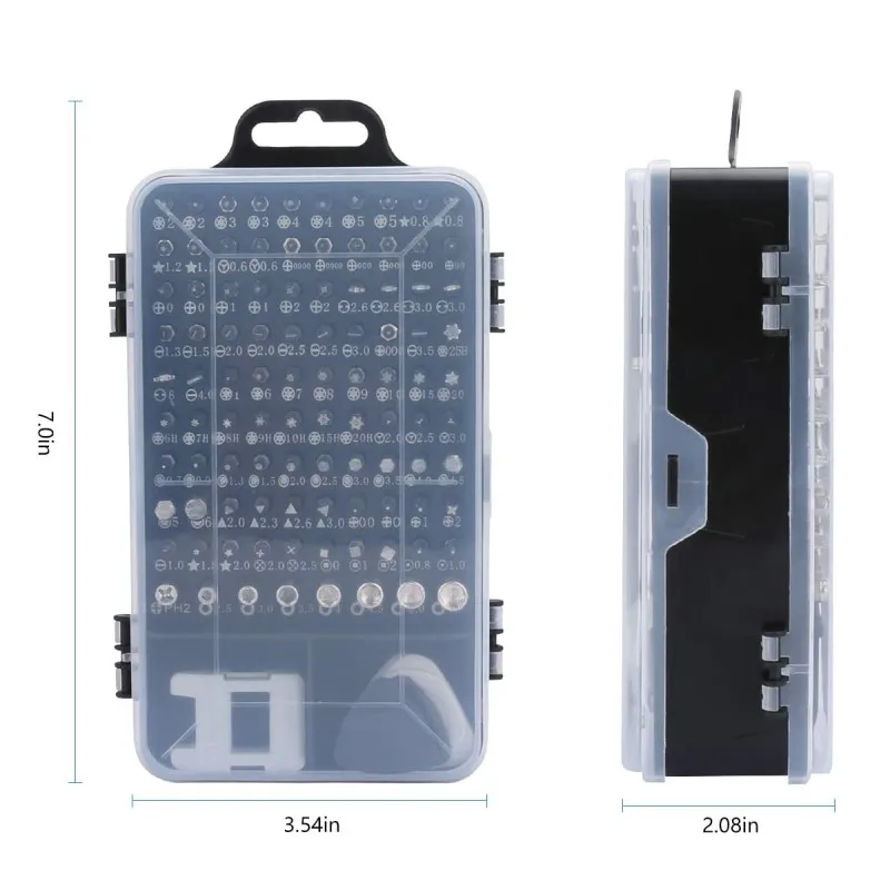 screwdriver set 115 in 1 precision screwdriver set repair tool magnetic professional removable tool for mobile phone laptop pc free global shipping