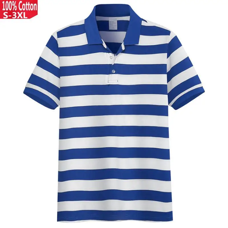 Высокое качество 2020 летние новые мужские рубашки поло с коротким рукавом 100%