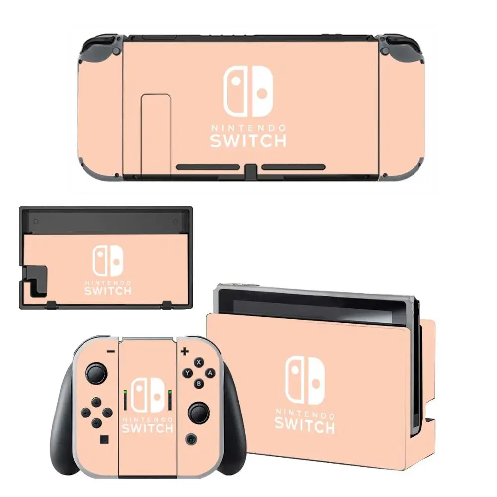 Pure Purple Color Nintendo Switch Skin Sticker NintendoSwitch stickers skins for Nintend Switch Console and Joy-Con Controller images - 6