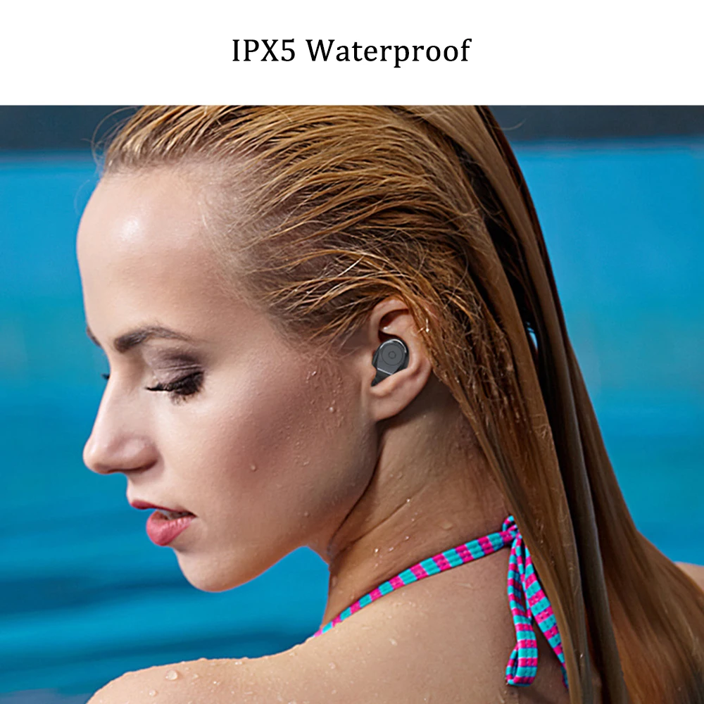 2020 новый дизайн беспроводные Bluetooth наушники водонепроницаемые шумоподавление