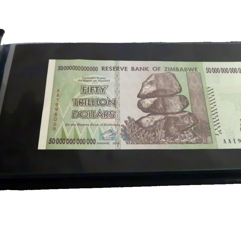 Лист 40 отверстий альбом для банкнот бумажные деньги валюта сбор запасов защитный