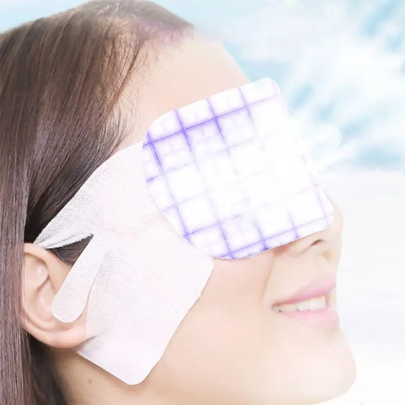 10 шт. Паровая маска для глаз согревающий аромат спа патч сна отдыха уставших глаз|