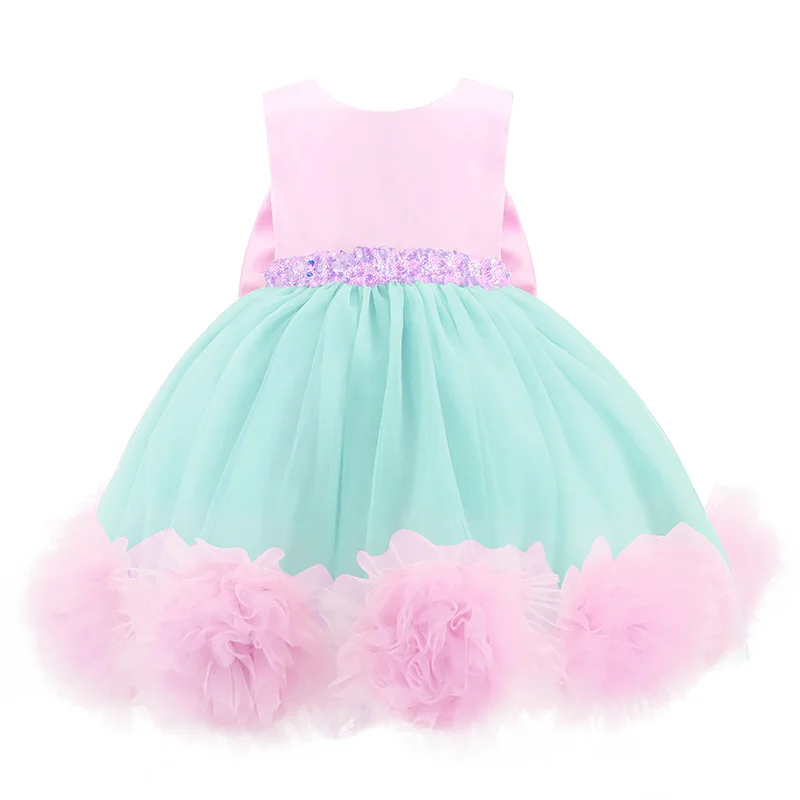 2021 модное летнее платье без рукавов для маленьких девочек вечерние платья Новая