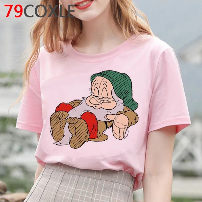 Футболка женская с мультяшным принтом милая футболка рисунком аниме в стиле