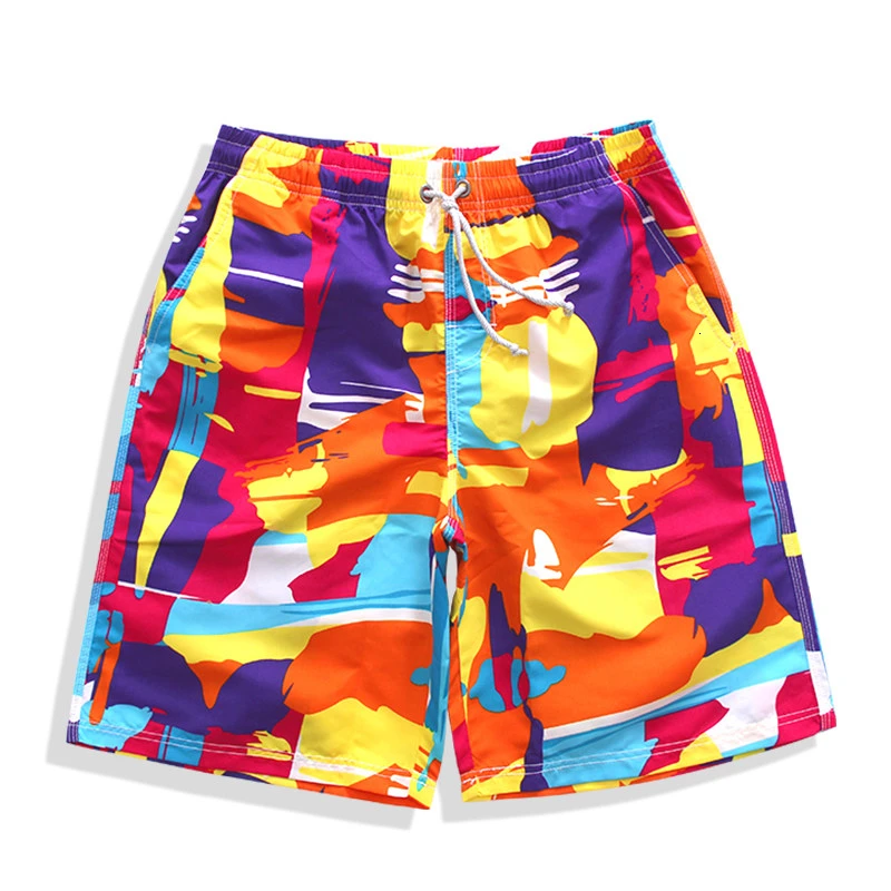 You Travel Lovers Sandy Beach Pants Men And Women Large Code Easy Seaside Honeymoon On Vacation Full Marks Shorts |