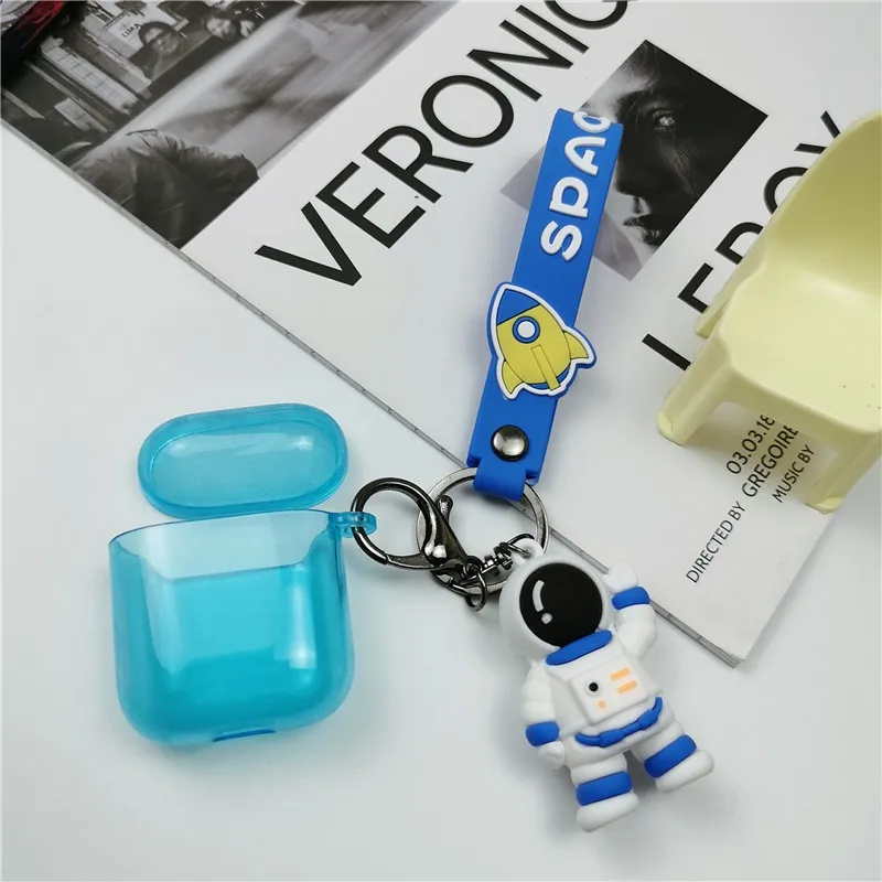 

Cute Cartoons For Airpods 1 2 Pro With Lanyard Silicon Protective Cover Air Pod 3 Case For Airpods Headphone Carrying Box Fundas
