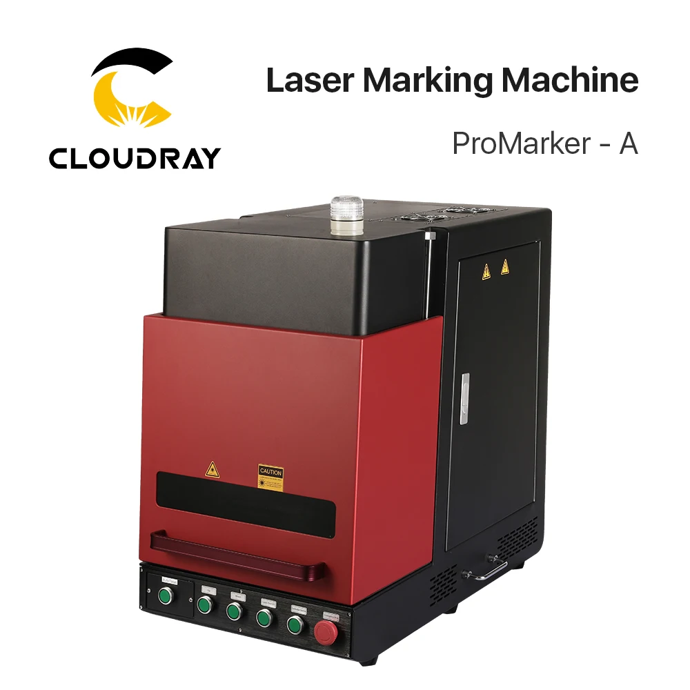 Cloudray Closed Auto-Focusing Laser Marking Machine ProMarker Raycus 20W 30W 50W JPT 20W 30W MOPA Laser for Metal Color Marking
