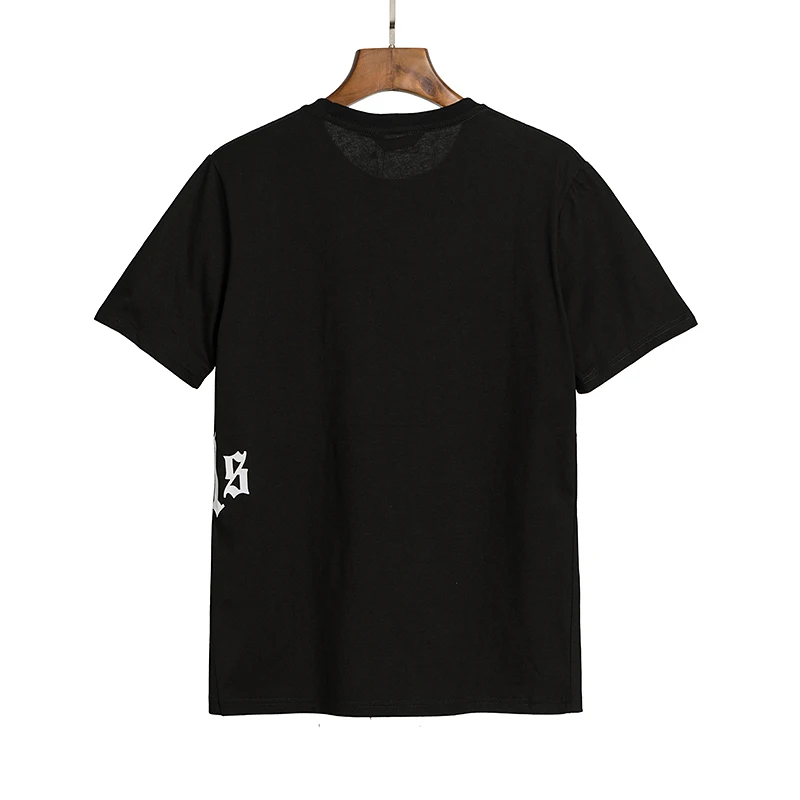 

Palm Angels letter printing couple street hip-hop popular simple wild men and women short-sleeved T-shirt 987490