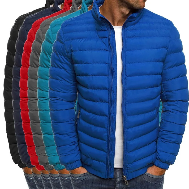 Sfit Мужская парка со стоячим воротником куртка плотные куртки и пальто зимние