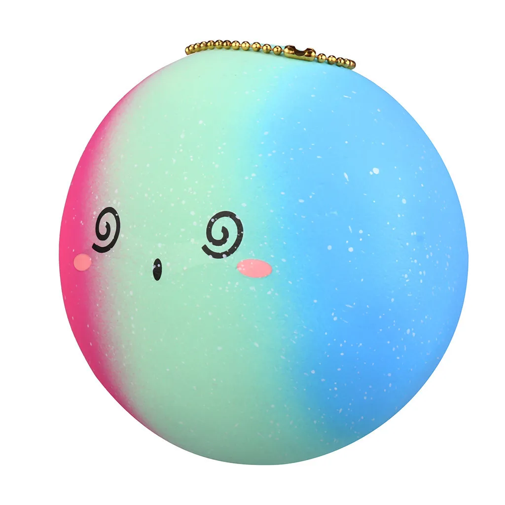 Игрушка для имитации пончика мягкая цветная пончик с ароматом медленно