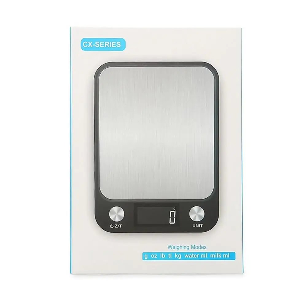 Кухонные весы из нержавеющей стали водонепроницаемые с ЖК-дисплеем 5 кг/10 кг |