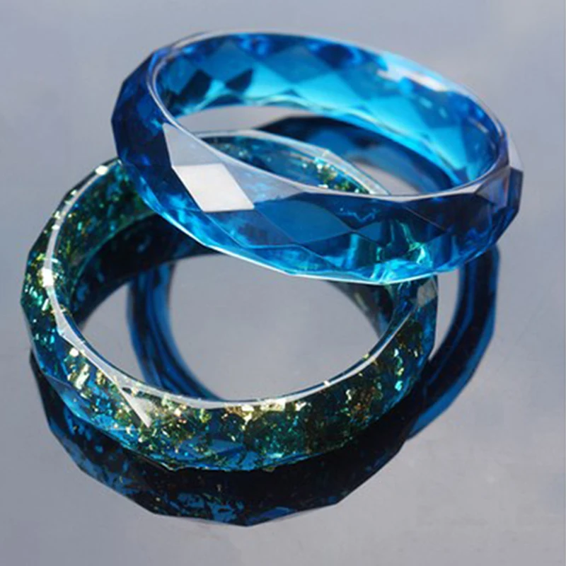 

Transparent Silicone Mold For DIY Uv Resin Bracelet Jewelry Epoxy Resin Molds For Jewelry Making Tools