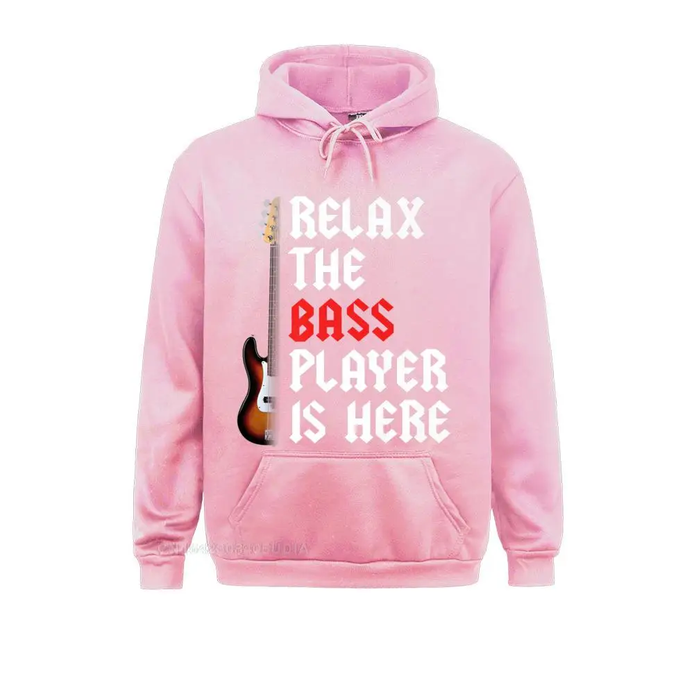 Расслабьте бас-плеер здесь Премиум Толстовка свитшоты дешевые с длинным рукавом