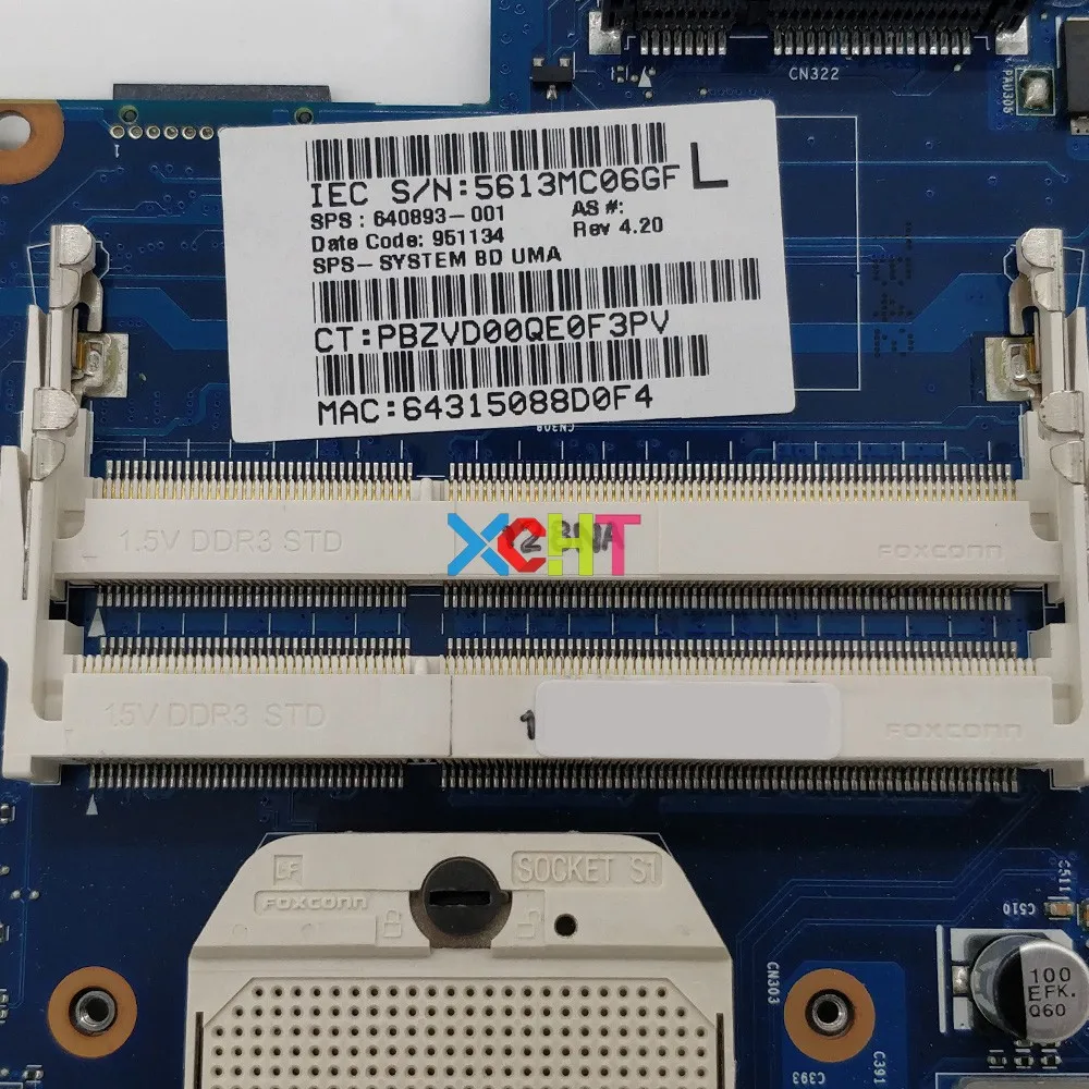 Материнская плата для ноутбука HP Pavilion G6 Series 640893-001 6050A2412601-MB-A02 UMA | Компьютеры и офис