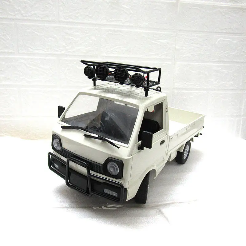 Для WPL D12 1/10 RC автомобиль дрейф металлический носитель багажник на крышу с