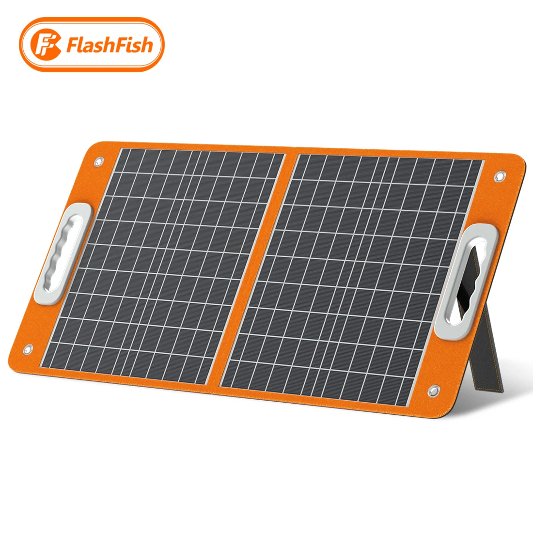 

CNH 18V 60W Foldable Solar Panel Portable Solar Charger with DC Output USB-C QC3.0 for Phones Tablets Camping Van RV Trip