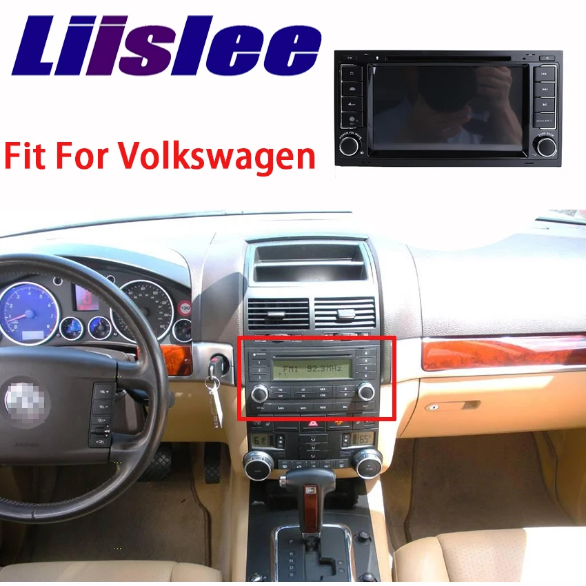 Liislee для Vw/Volkswagen аудио видео Автомобильный мультимедийный навигатор GPS WIFI стерео
