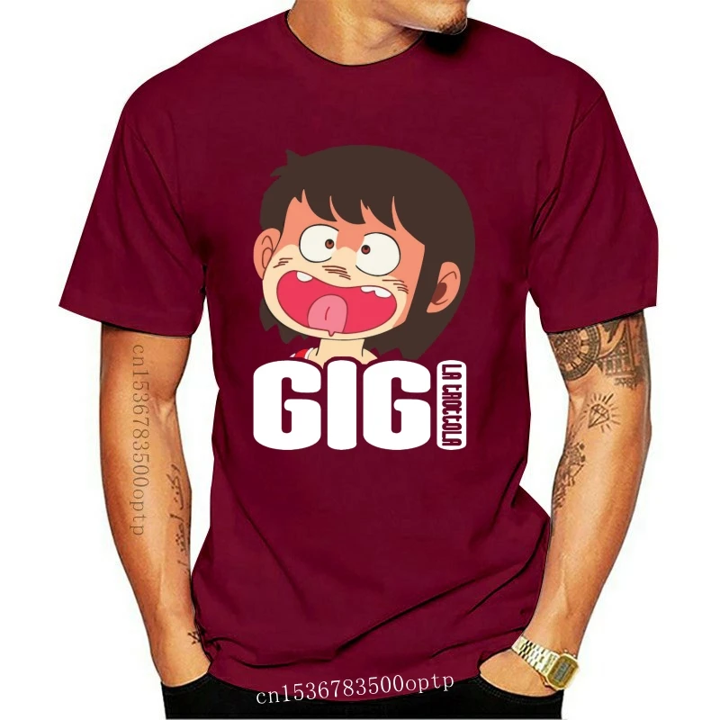 

New men's t-shirt Gigi la Trottola gigi Sullivan basket basketball cartoons 80s Cartoon t shirt men Unisex 2021 Fashion tsh