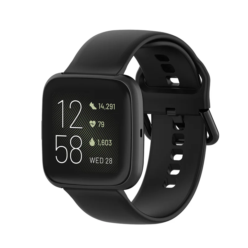 Сменный ремешок для оригинального Fitbit Versa /Versa 2/Fitbit Lite мягкий силиконовый