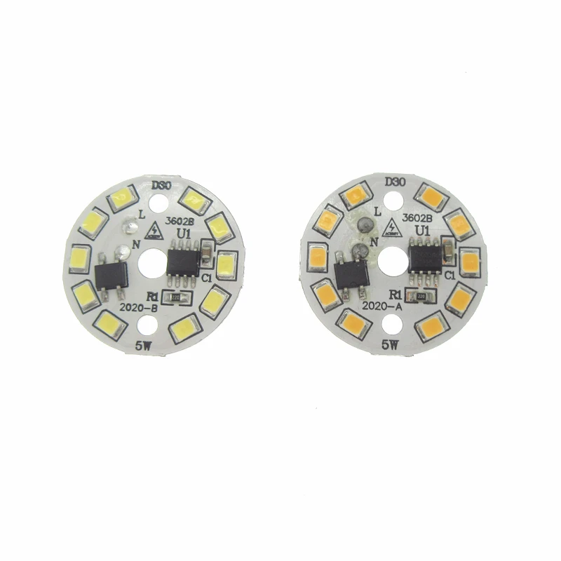 

Светодиодная плата QINGYING SMD2835 3-18Вт 220В 10 шт