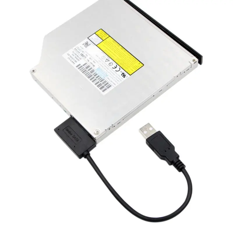 Кабель Sata для ноутбука адаптер SATA к USB кабель 6P + 7P USB2.0 cd-rom 13-контактный |