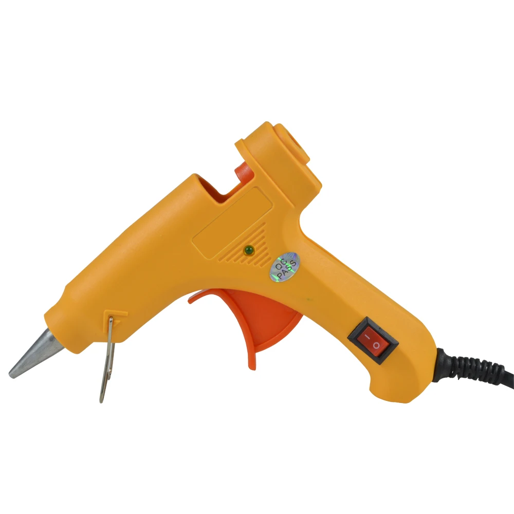 Мини термоклеевой пистолет 20 Вт 7 мм набор для самостоятельного изготовления 5 шт.