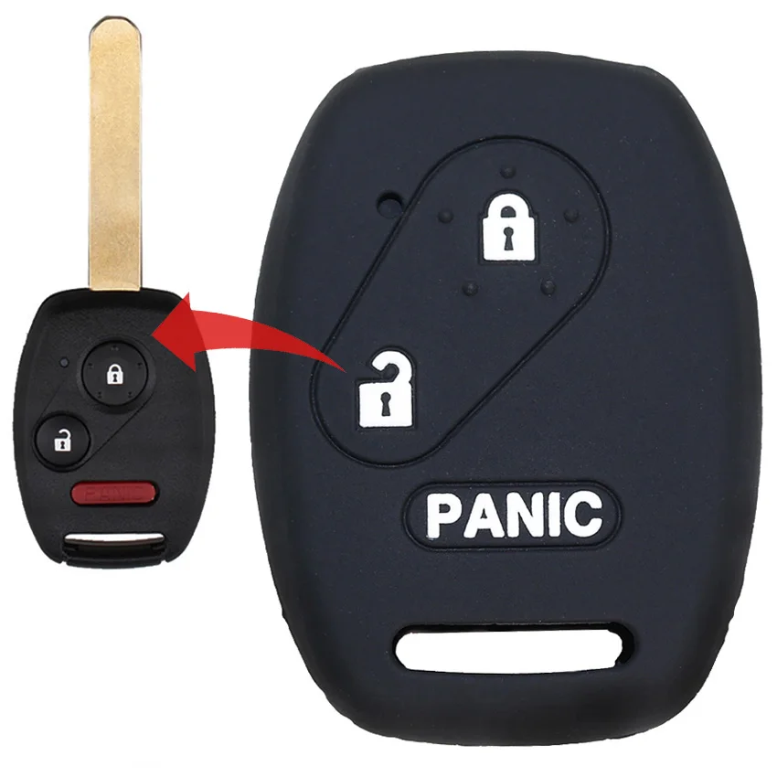 Чехол для автомобильного ключа с паникой 2007 2008 2009 2010 2011 Honda CRV|Футляр ключа| |