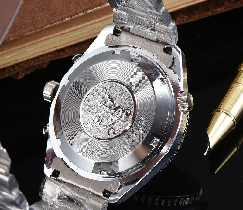 

DE VILLE Luxury Brand Ceramic Bezel Mens Mechanical Automatic Movement Men Watch Designer Watches Wrist watches