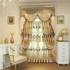 Роскошные вельветовые шторы в европейском стиле для гостиной, спальни, столовой