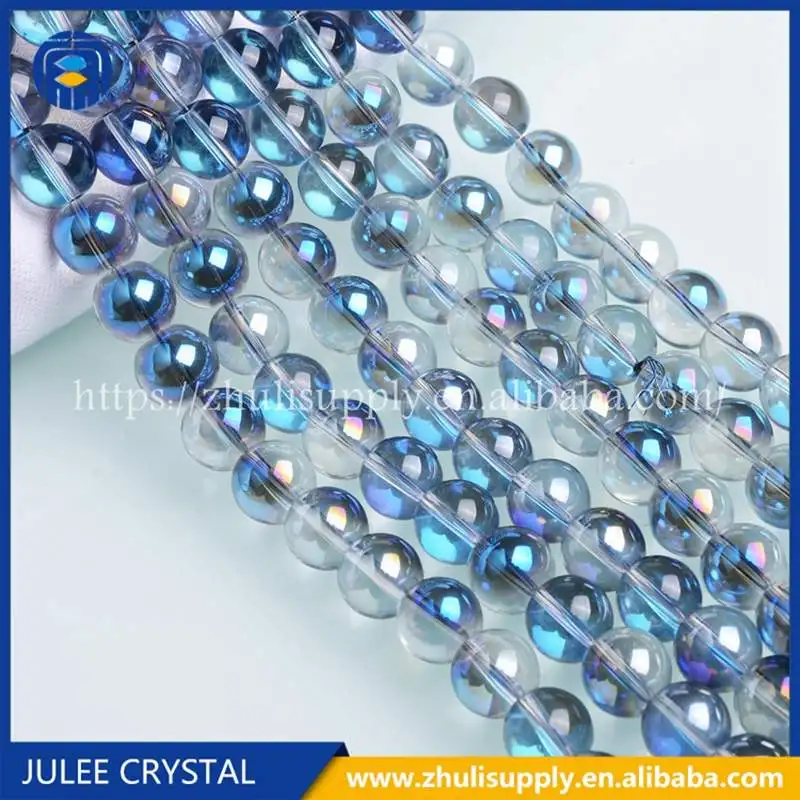 Круглые бусины россыпью для изготовления ювелирных изделий аксессуары ожерелья