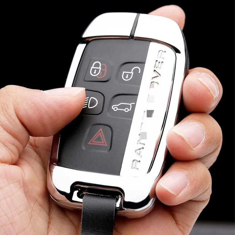 Чехол для автомобильного ключа из цинкового сплава чехол Land Rover Evoque Discovery 4 Jaguar XJ XE