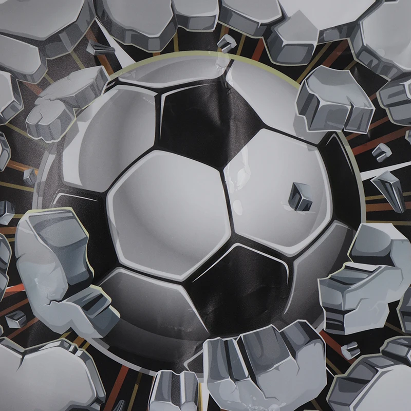 Наклейки на стену с изображением футбола 3D наклейки для детской комнаты декор