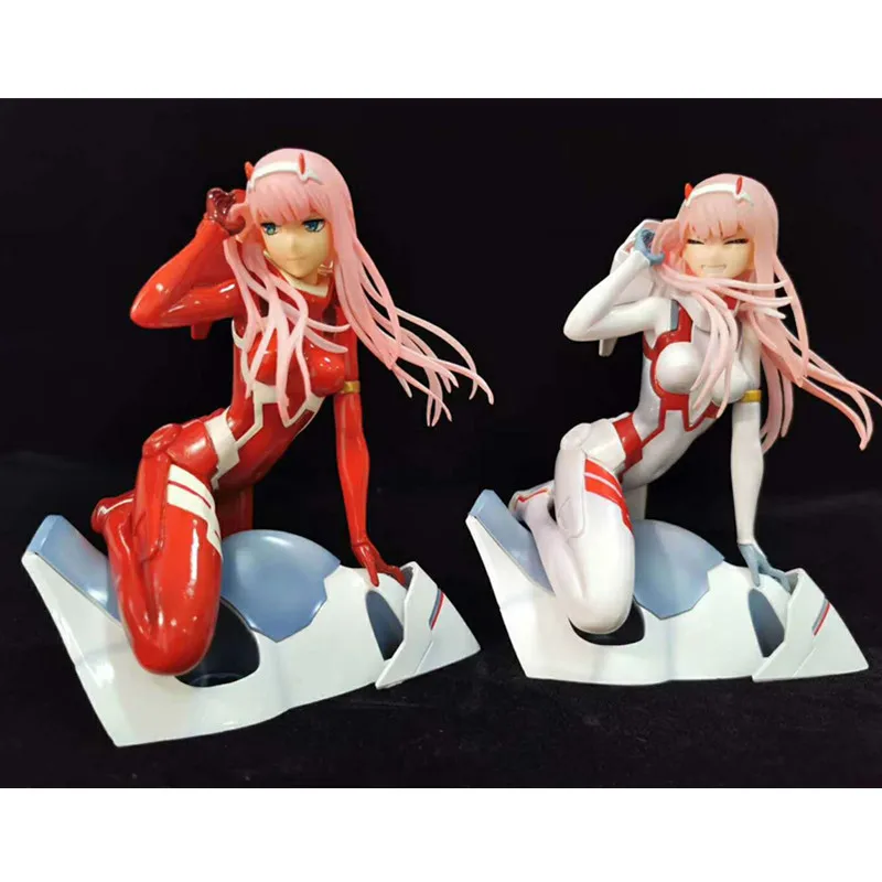 

Аниме, 16 см, Дарлинг в франксе, Zero Two, красная и белая полная фигурка, Коллекционная модель, игрушка для детей, питомец, настольный, поп